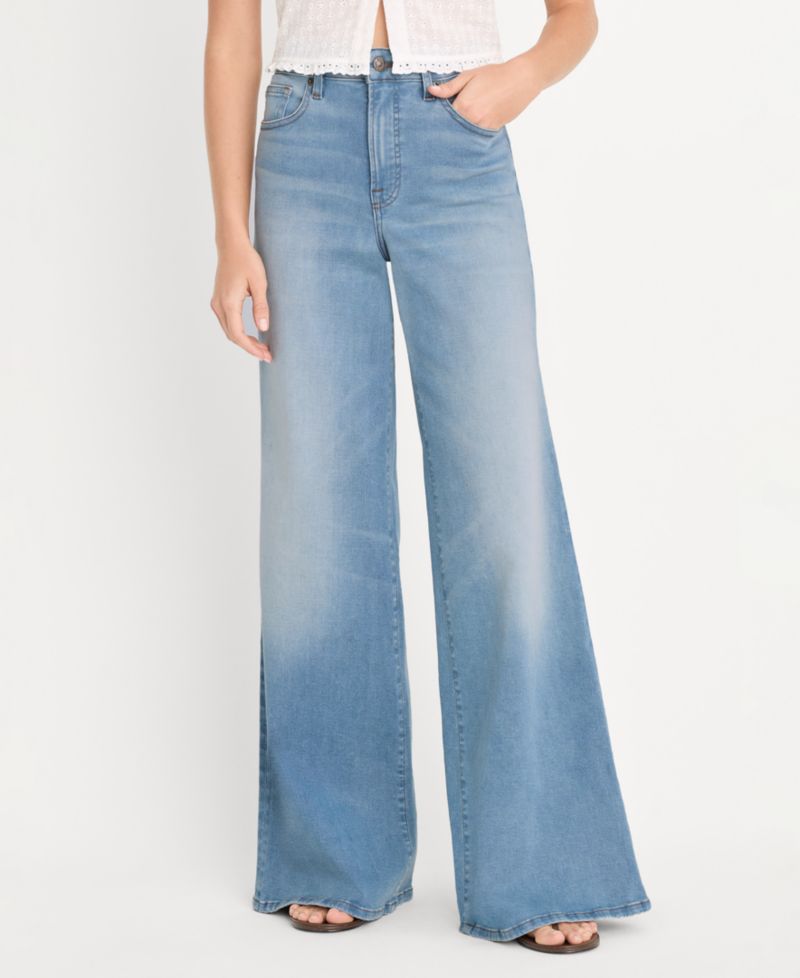 Women's Good Waist Palazzo Jeans