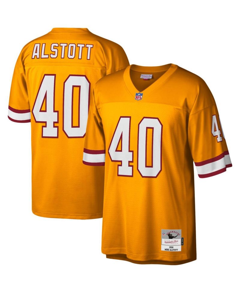 Men's Mike Alstott Orange Tampa Bay Buccaneers Legacy Replica Jersey