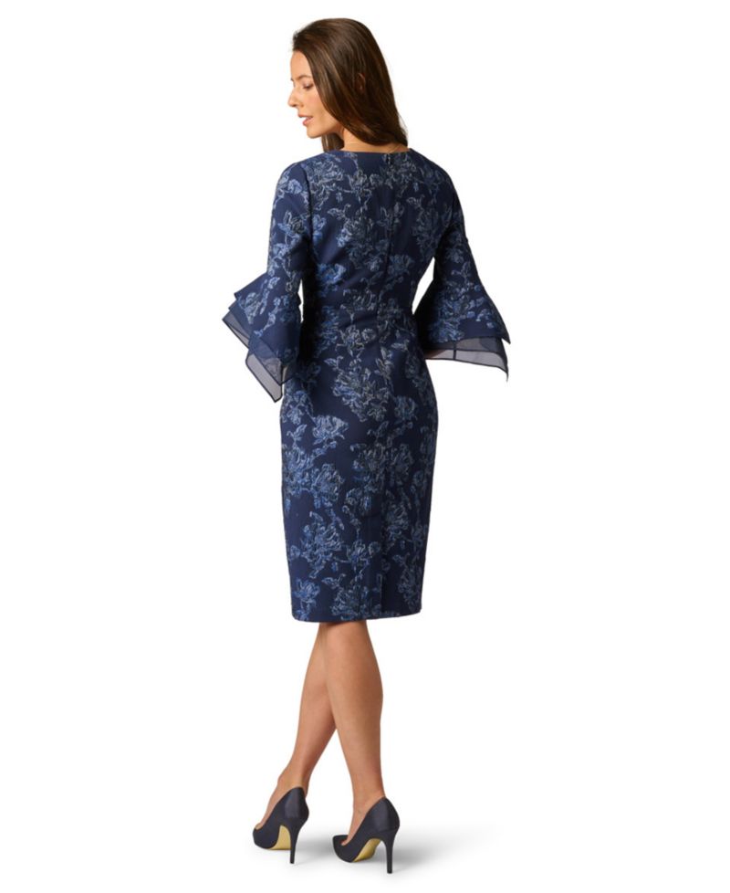 Women's Printed V-Neck Dress