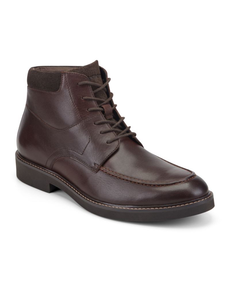 Men's Macklin Moc Toe Lace-Up Casual Boots