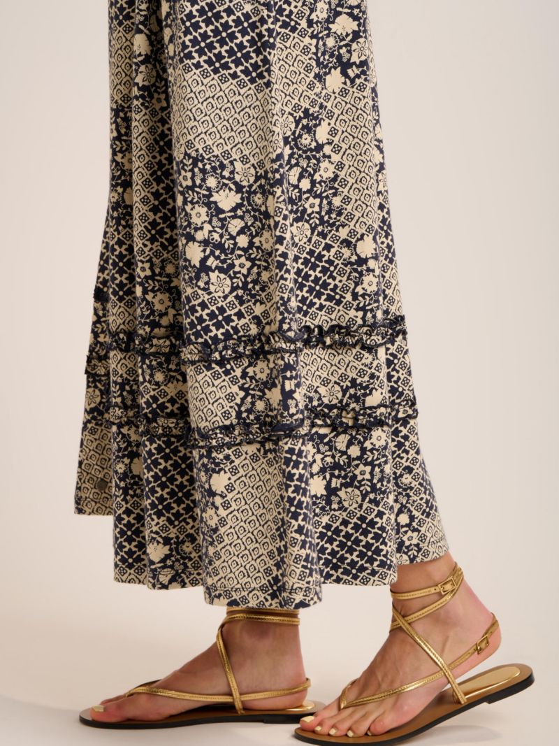 Women's Katerina Floral-Print V-Neck Maxi Dress
