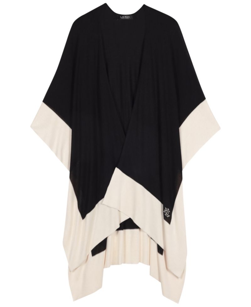Tissue Weight Ruana Wrap