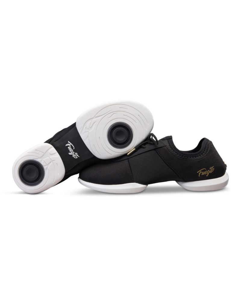 Men's Black Split-sole Sneaker