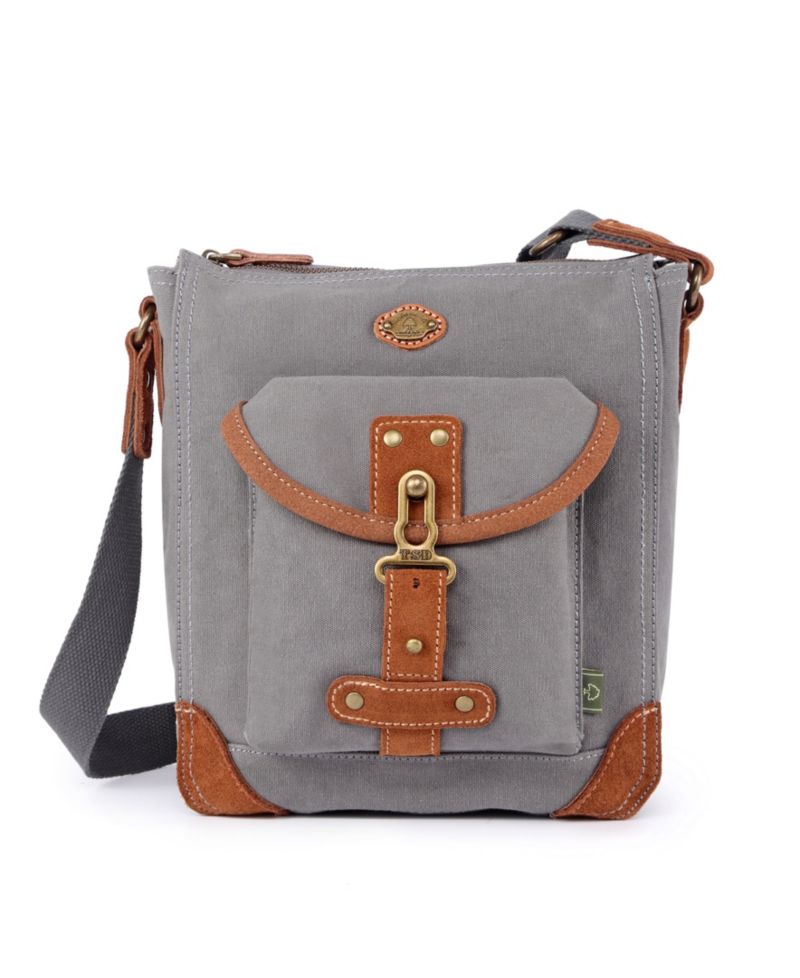 Dolphin Canvas Crossbody Bag