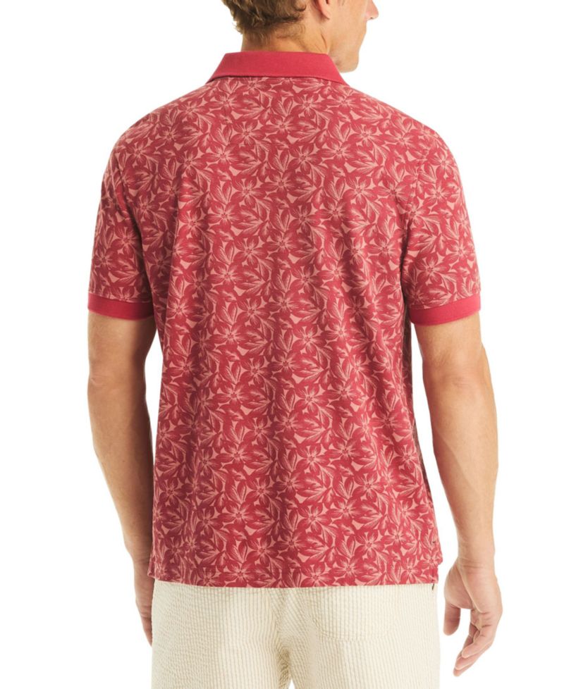 Men's Classic-Fit Printed Polo Shirt