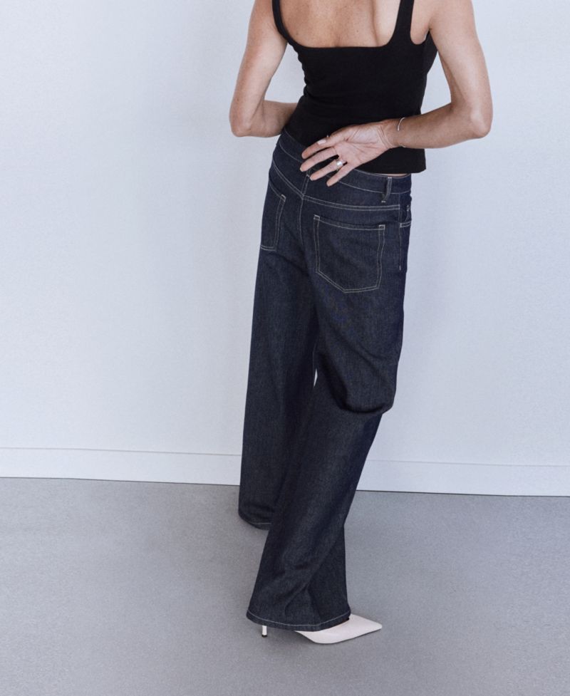 Women's Selection Low-Rise Wide-Leg Jeans