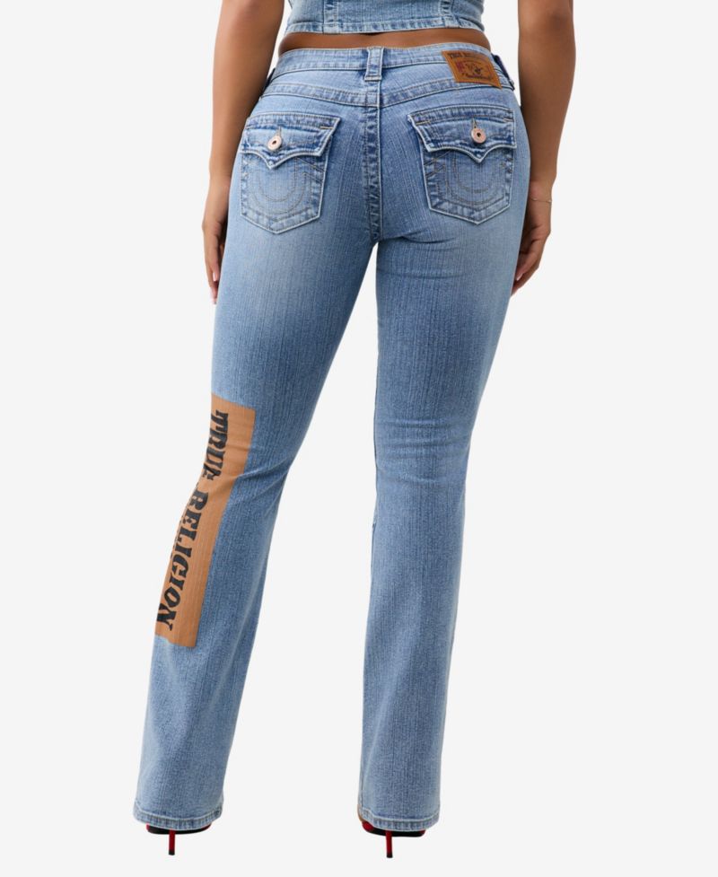 Women's Becca Mid-Rise Stretch Cotton-Blend Bootcut Jeans
