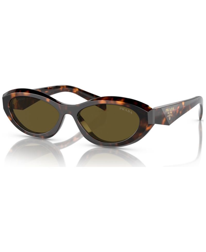 Irregular Low Bridge Women's Sunglasses, PR 26ZSF
