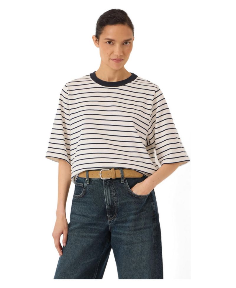 Women's Romina Cotton Stripe T-shirt