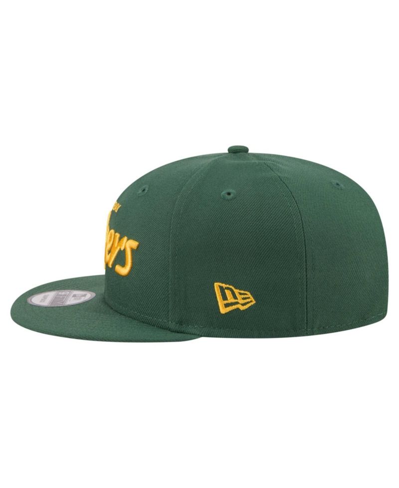 Men's Green Bay Packers Core Team Script 9FIFTY Snapback Hat