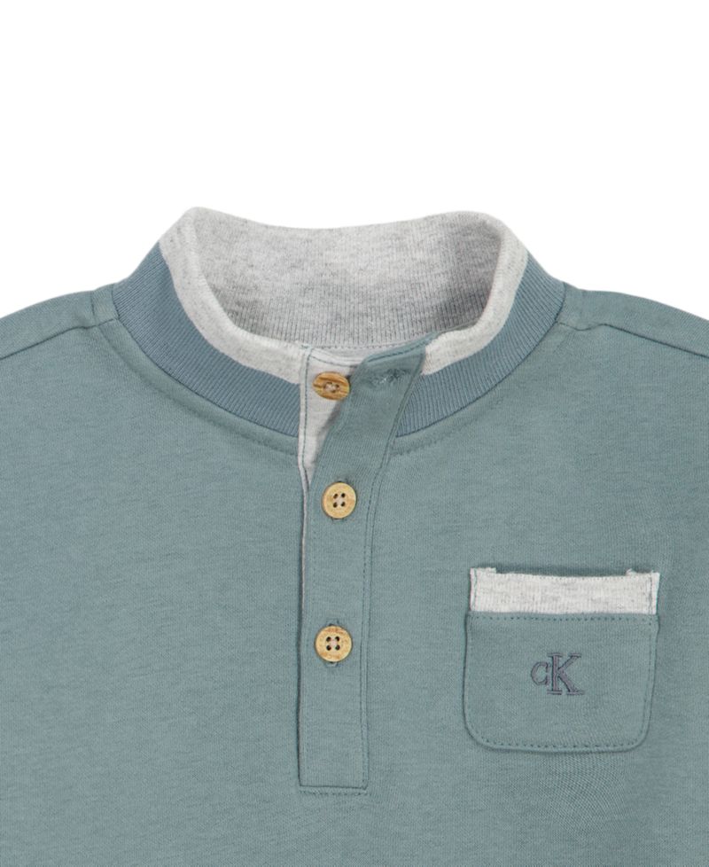 Baby Boys' Long-Sleeve Top and Pants, 2-Piece Set