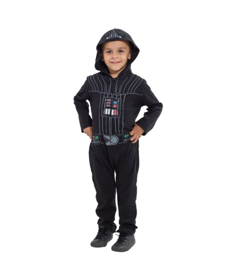 Darth Vader Zip Up Cosplay Coverall and Cape