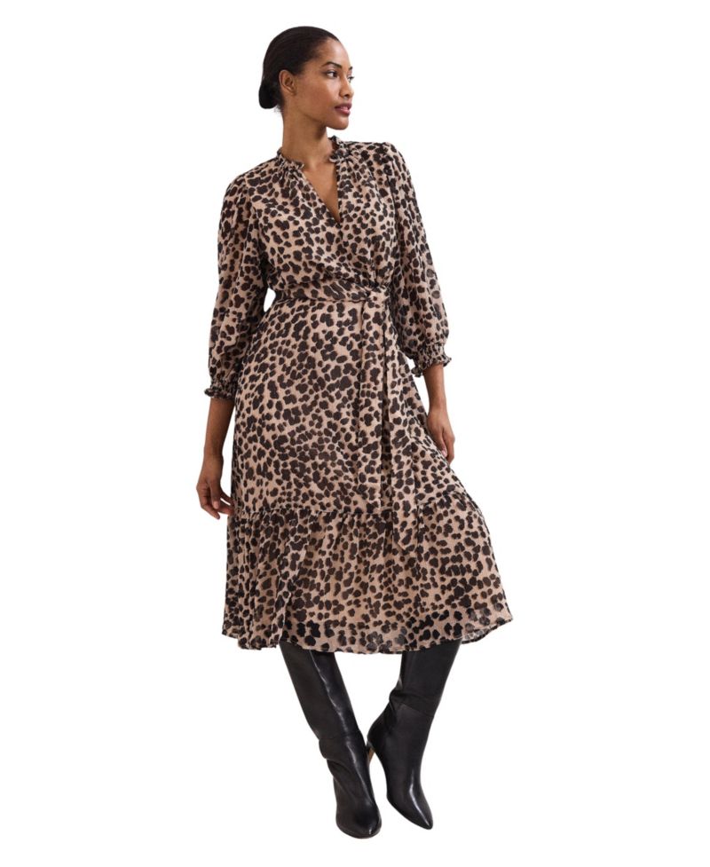 Women's Carra Leopard Midi Dress