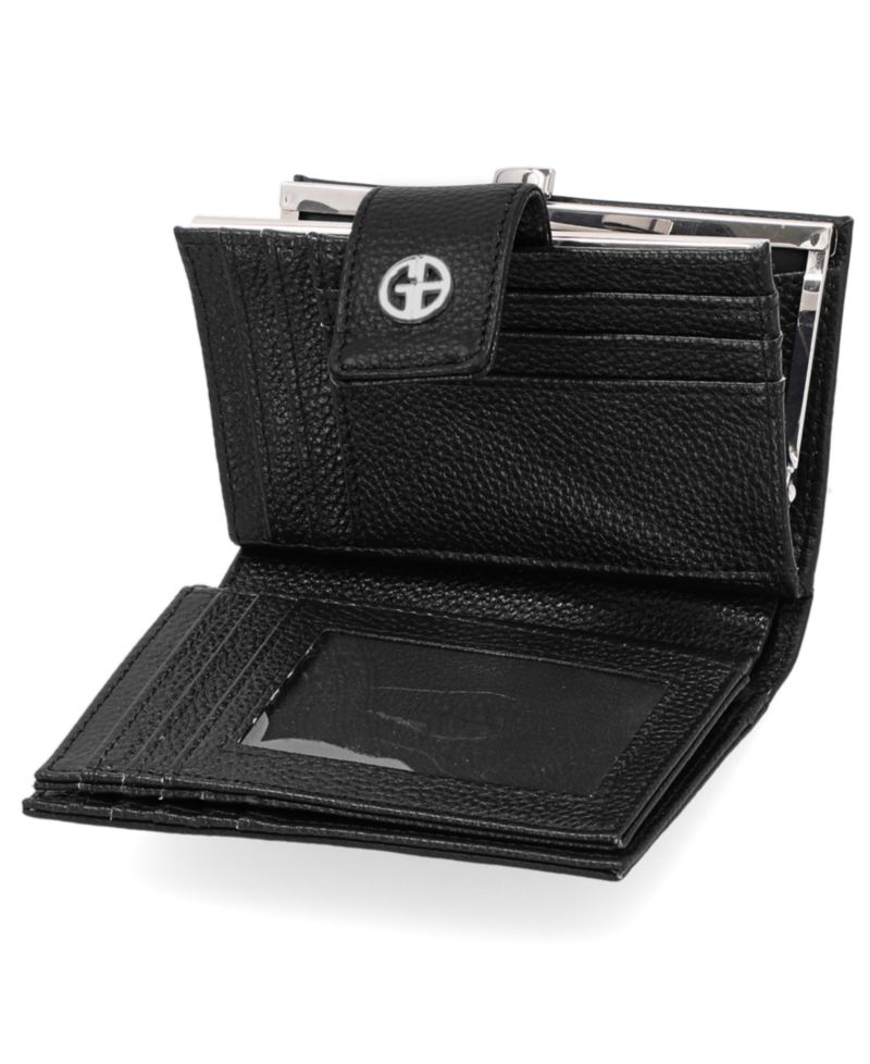 Framed Indexer Leather Wallet