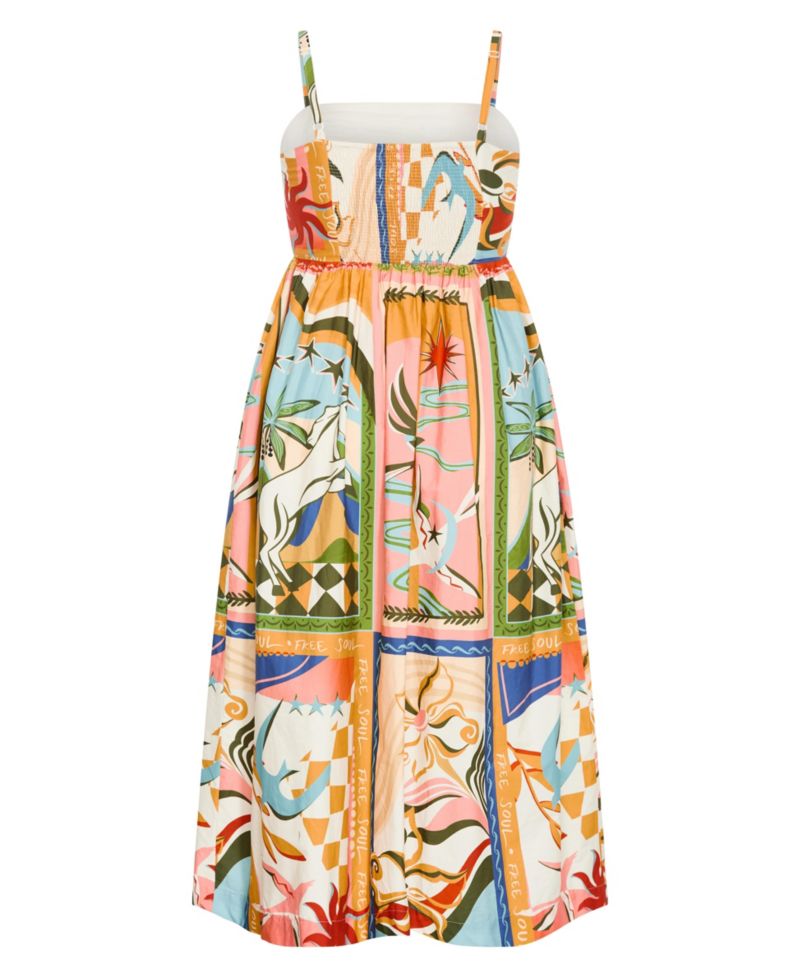 Women's Wild Soul Print Maxi Dress