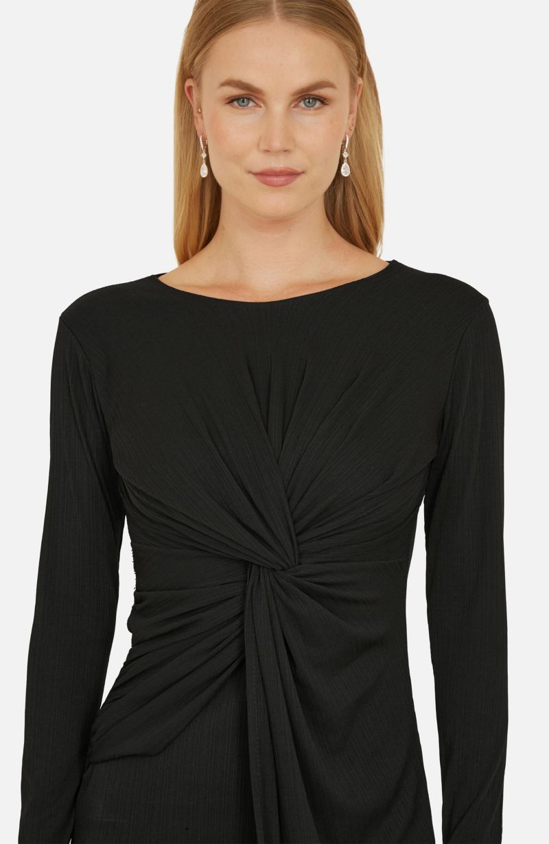 Women's Midi Fitted Stretch Dress