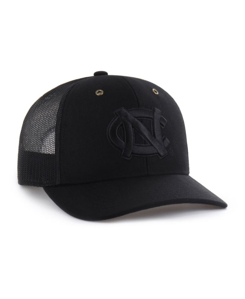 Carhartt x '47 Men's Black North Carolina Tar Heels Trucker Adjustable Hat