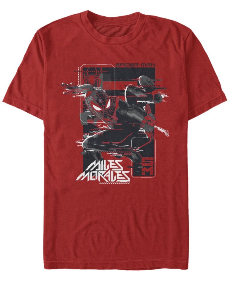 Men's Slinging Web Short Sleeve Crew T-shirt