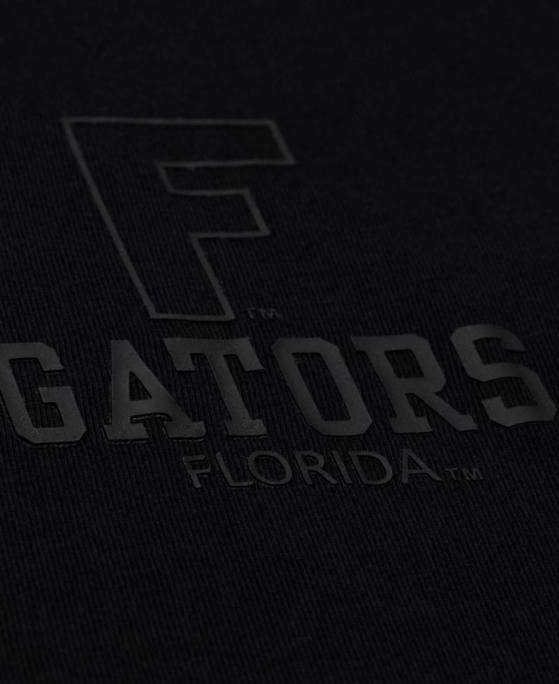 Men's Black Florida Gators Monochrome Icon T-Shirt