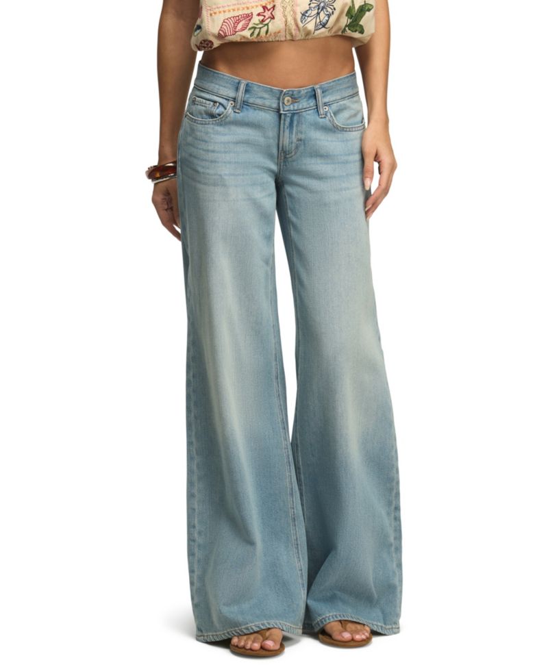 Women's Liquid Luxe Low-Rise Ultra Wide-Leg Jeans