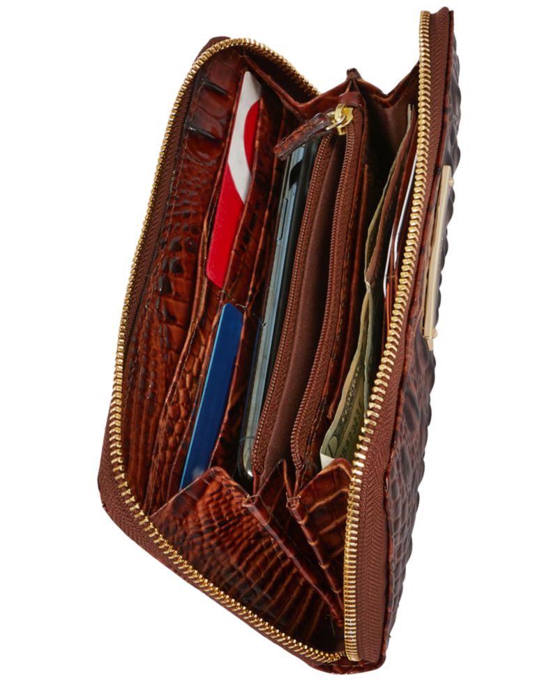 Suri Melbourne Leather Zip-Around Wallet