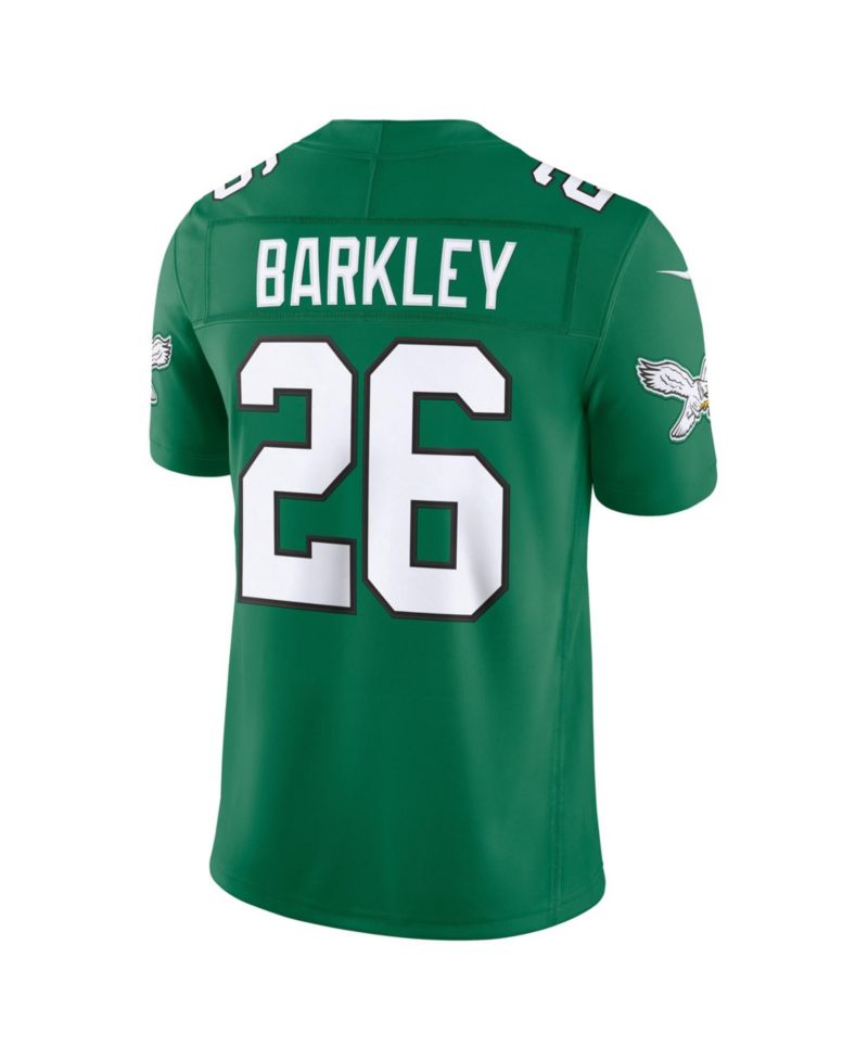 Men's Philadelphia Eagles Saquon Barkley Vapor F.U.S.E. V-Neck Jersey