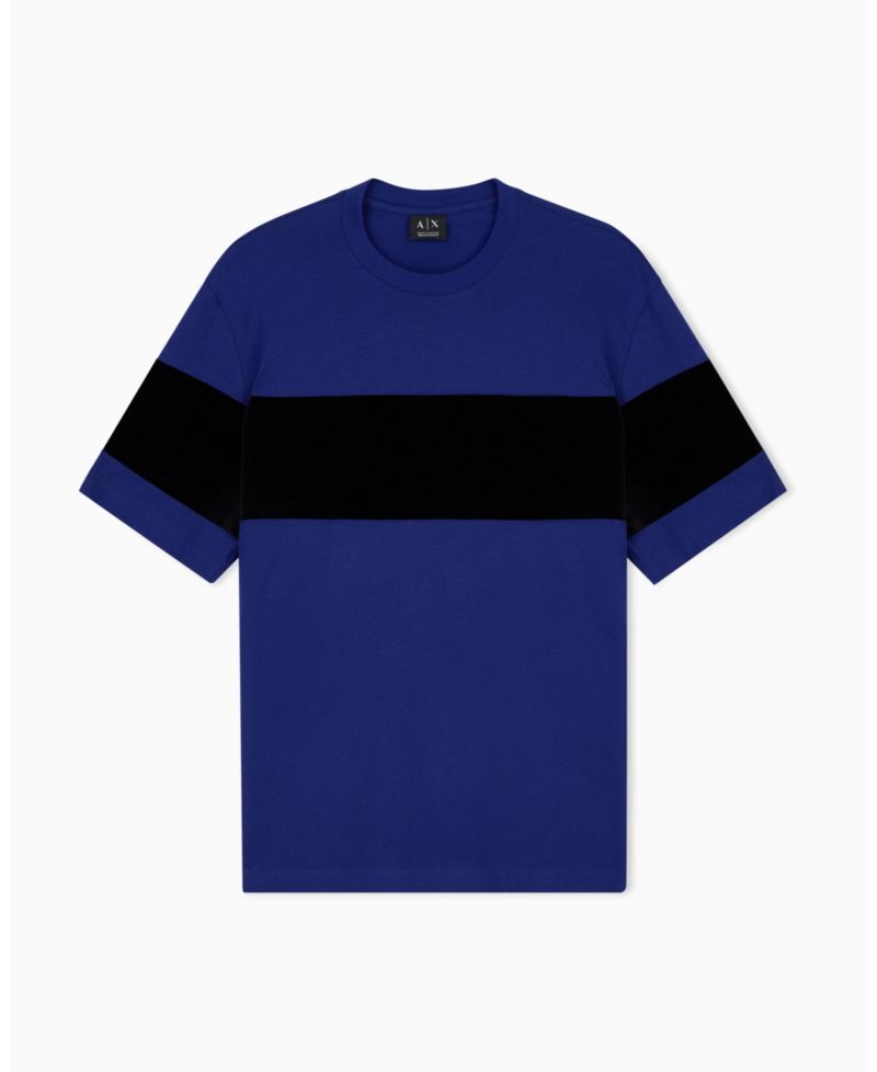 Men's Short Sleeve Colorblock Regular Plus Fit T-Shirt