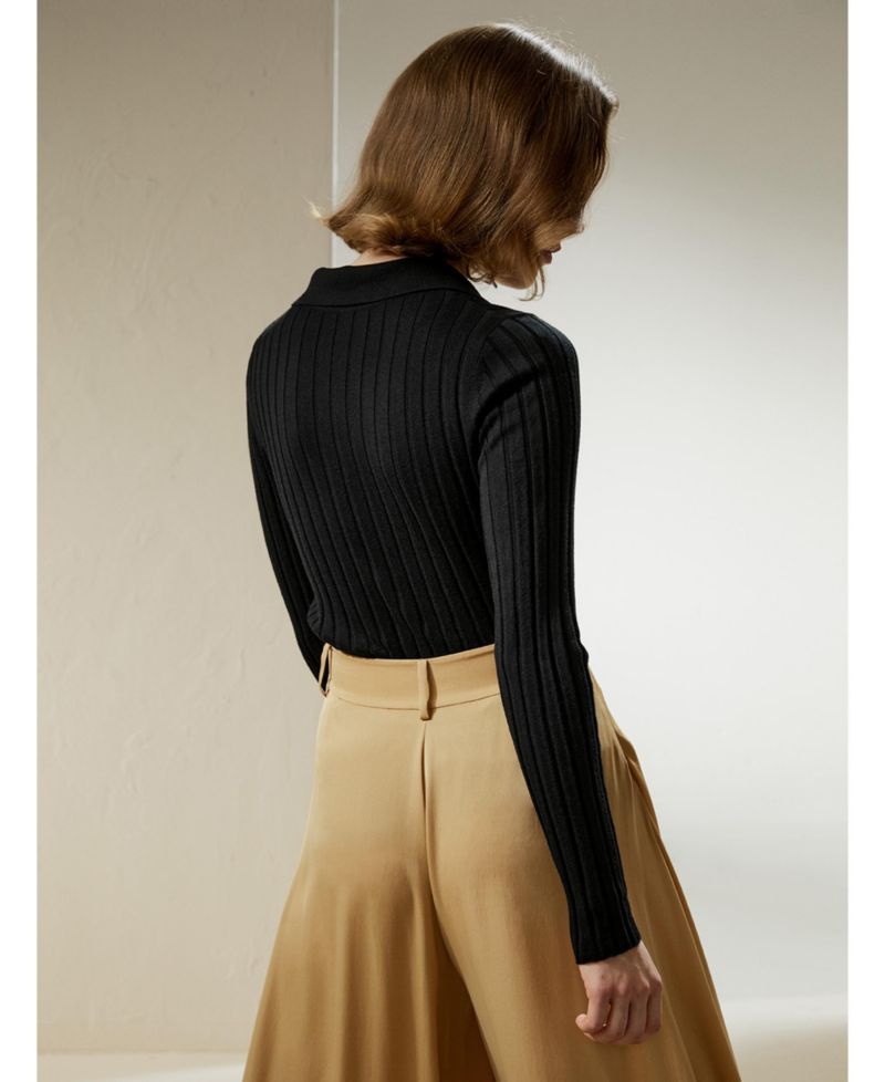 Women's Ribbed Silk-Cashmere Blend Cardigan