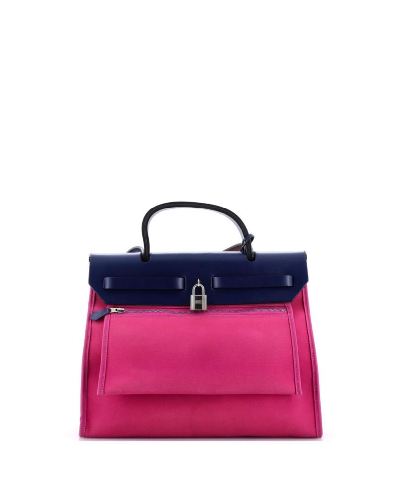 31 Herbag Zip Leather and Toile