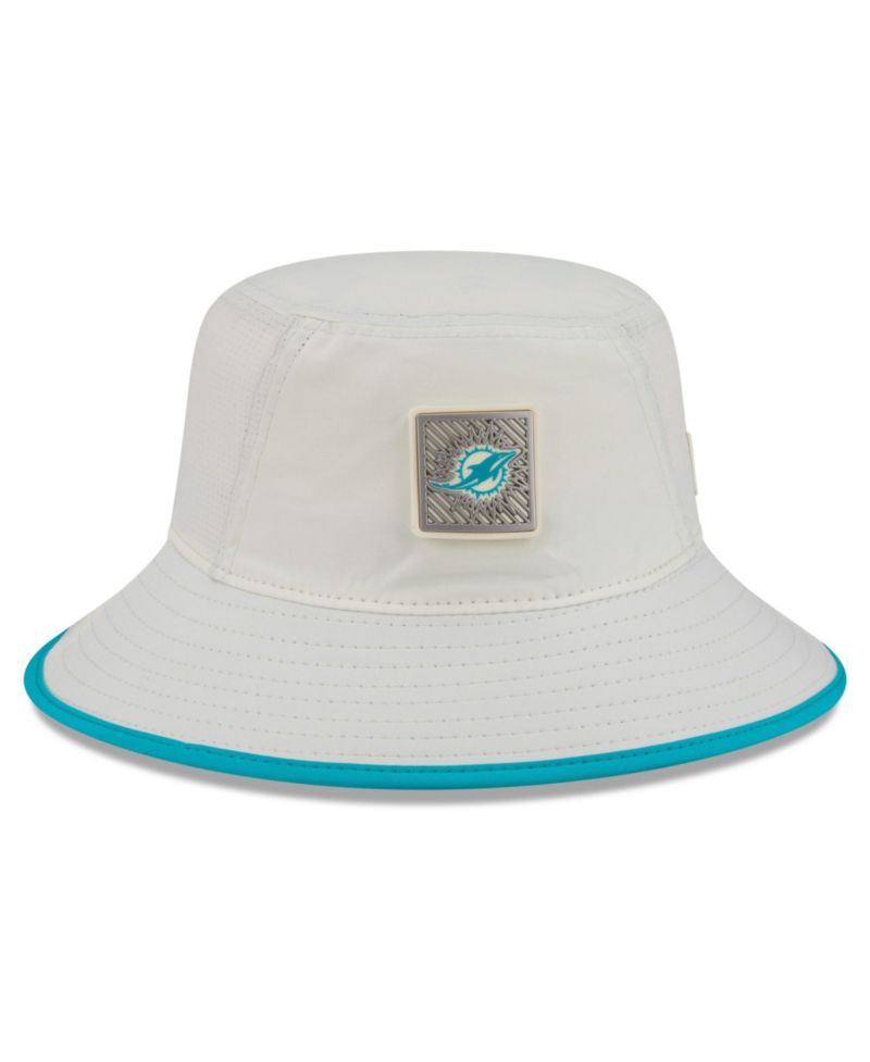 Men's Cream Miami Dolphins 2026 NFL Training Camp Sport Bucket Hat