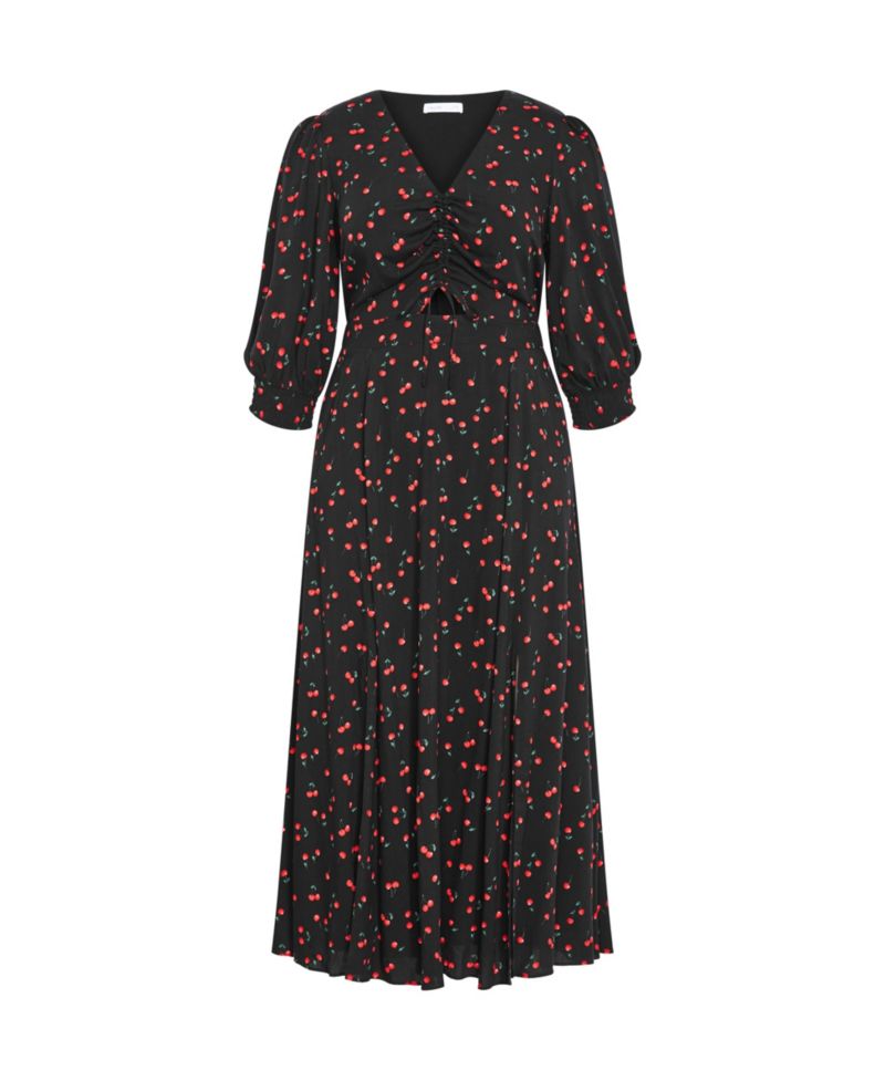Women's Aliya Elbow Sleeve Maxi Dress