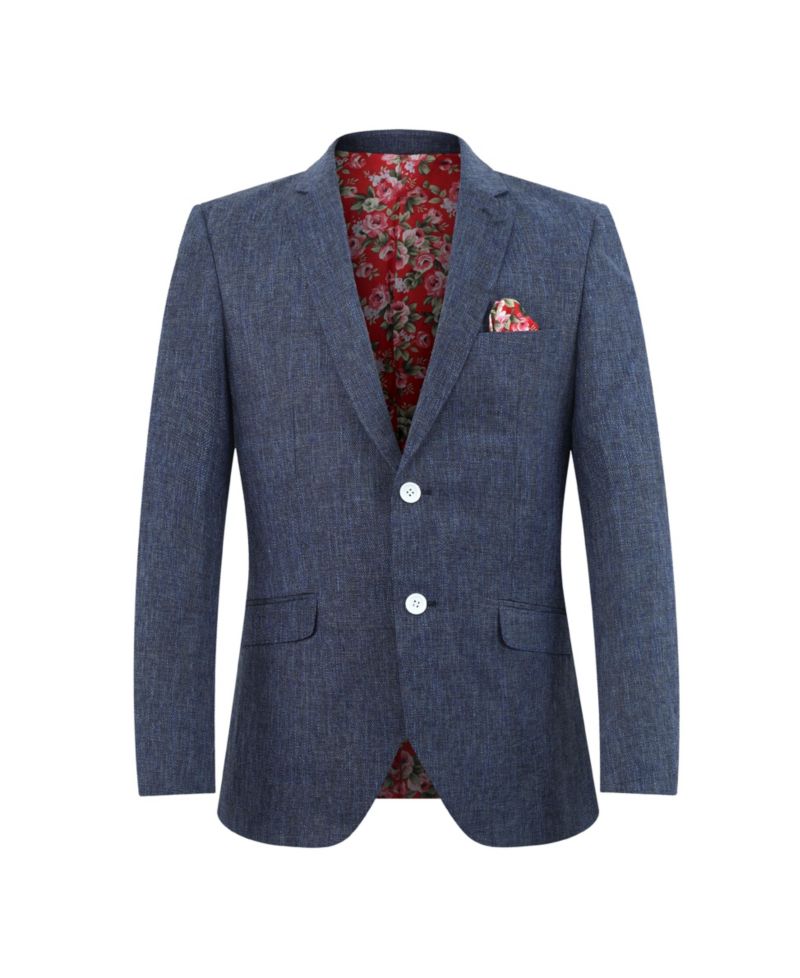 Boys Slim Fit Classic Melange Jacket