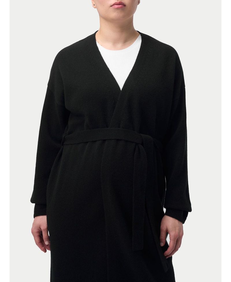 Maternity Long Cashmere Robe