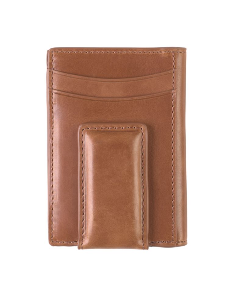 Men's Hunter Glazed Magnetic Money Clip Wallet