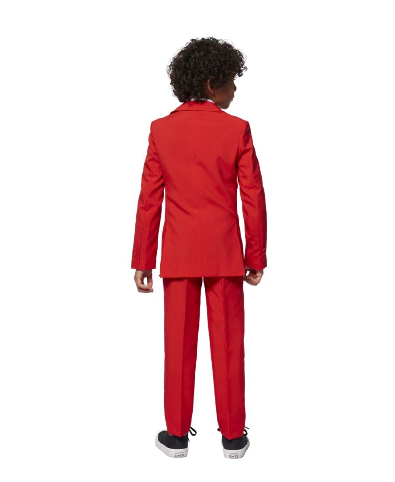 Toddler and Little Boys 3-Piece Devil Solid Suit Set