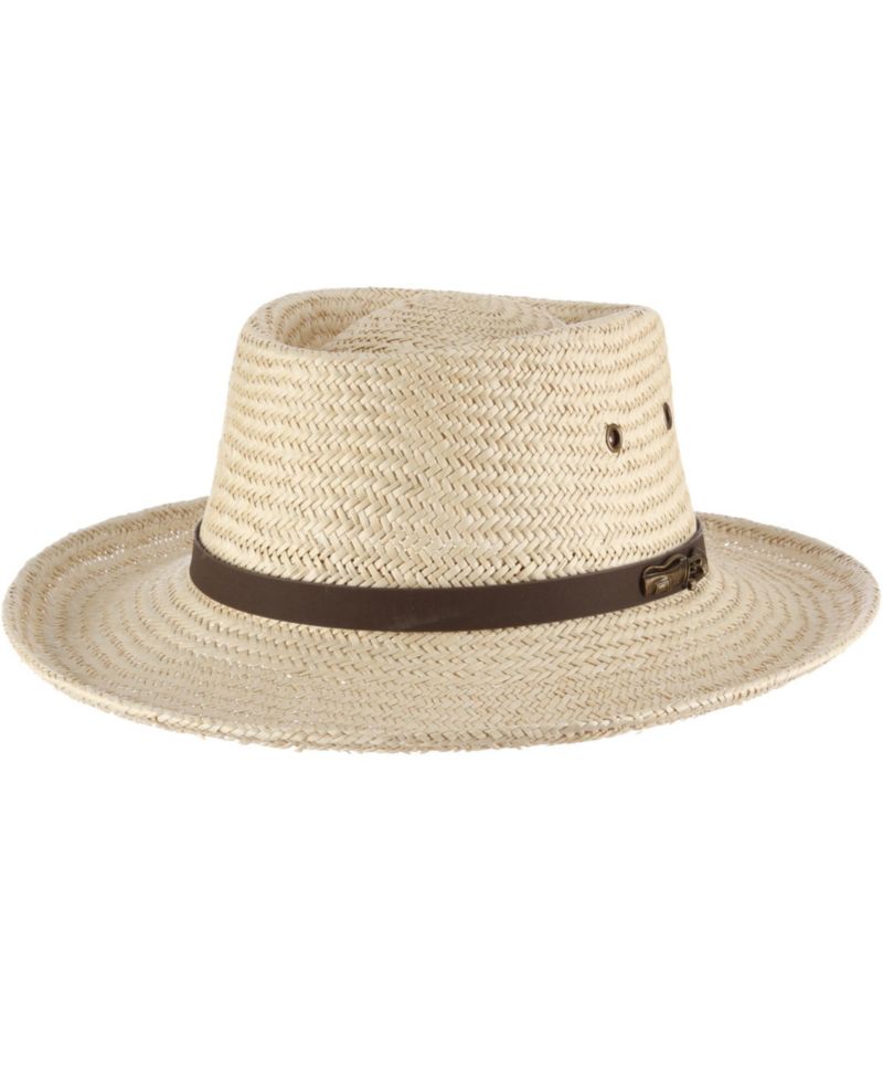 Men's Palm Fiber Gambler Hat