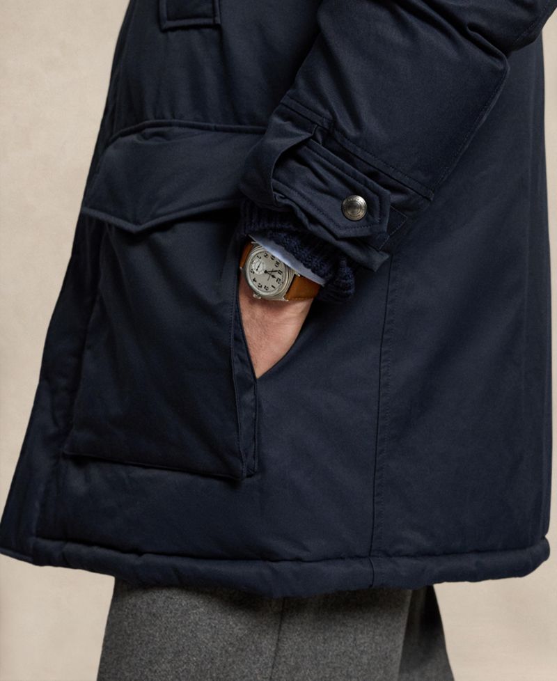 Men's Lennox Down Hooded Water-Resistant Parka