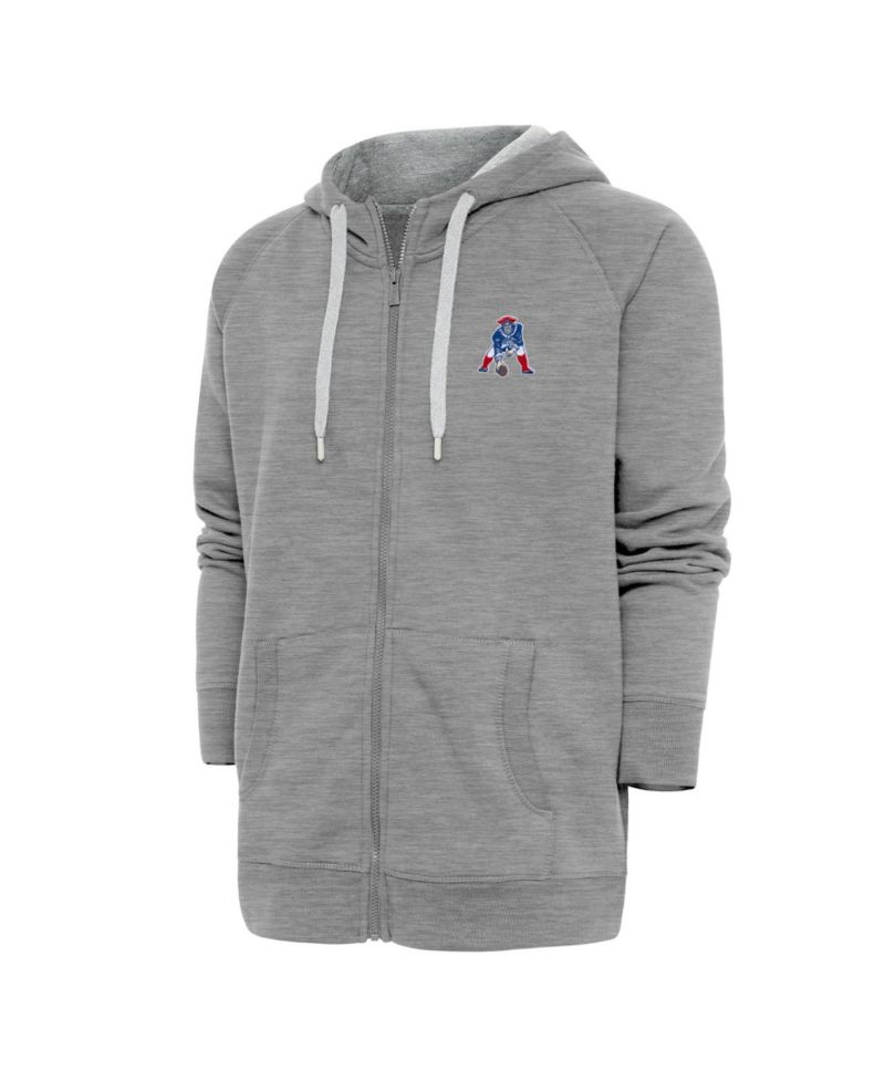 Men's New England Patriots Victory Full-Zip Fleece-Lined Hoodie