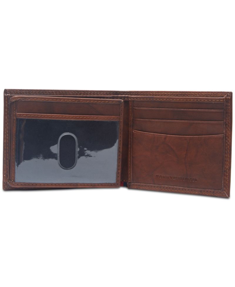 Men's Traveler RFID Extra-Capacity Bifold Leather Wallet
