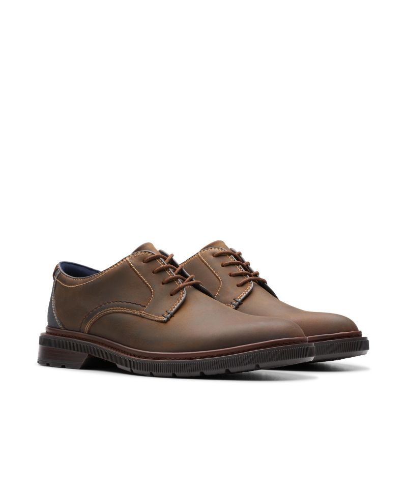 Men's Collection Burchill Derby Lace Up Dress Shoe