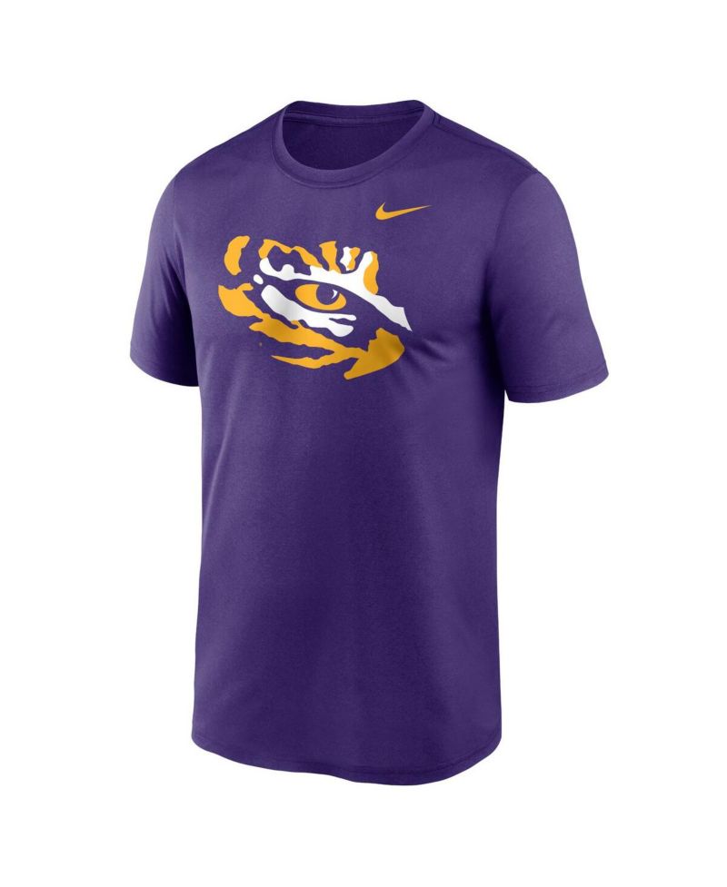 Men's Purple LSU Tigers Primetime Legend Alternate Logo T-Shirt