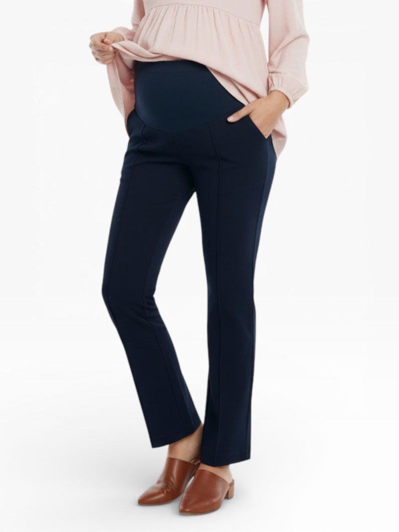 Women's Motherhood Mia Secret Fit Over the Belly Slim Straight Leg Pant