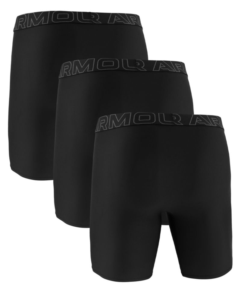 Men's 3-Pack Performance Tech Solid 9" Underwear