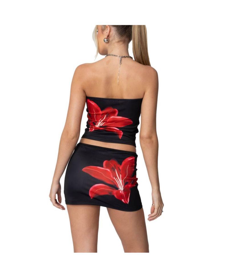 Women's Tiger Blossom Tube Top