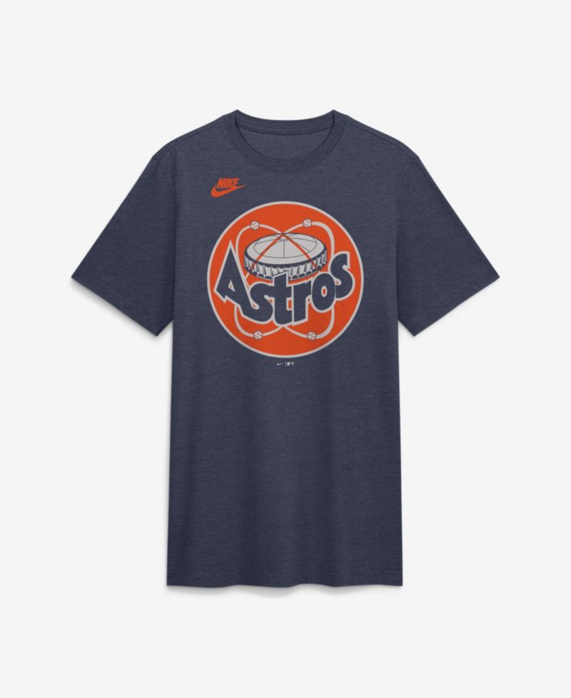 Men's Houston Astros Cooperstown Logo Tri-Blend T-Shirt