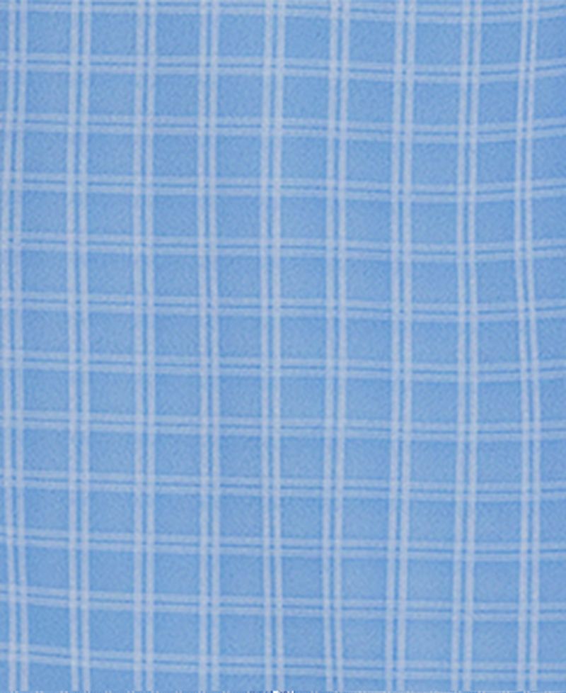 Men's 4-Way Tonal Geometric-Print Woven Dress Shirt