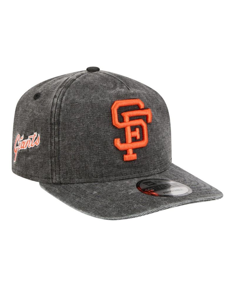 Men's Black San Francisco Giants Throwback Denim Classic 19TWENTY Adjustable Hat