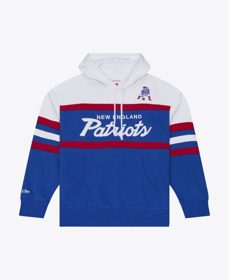 Men's New England Patriots Head Coach Embroidered Cotton-Blend Hoodie