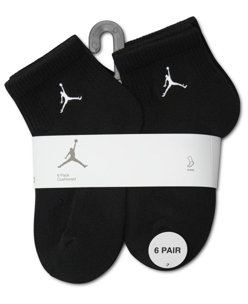 Boys' 7-11 Ankle Socks, 6-Pack