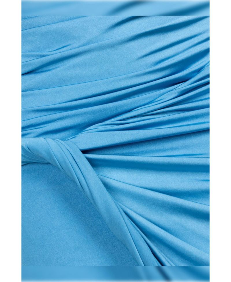 Women's Draped Sleeveless Maxi Dress